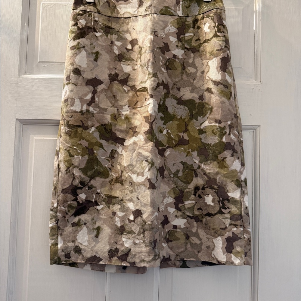 Banana Republic Camouflage Pencil Skirt